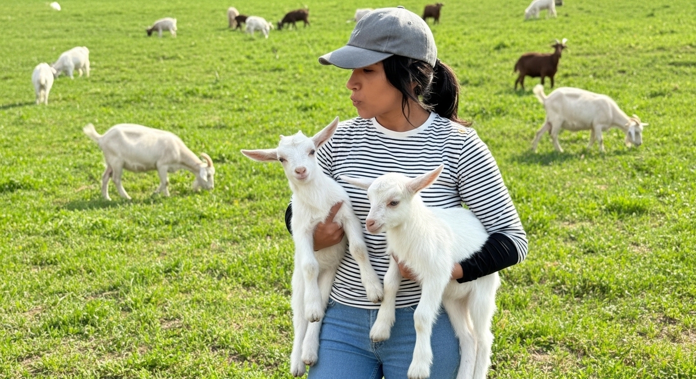 Imagen de la granja familiar D'Cabra