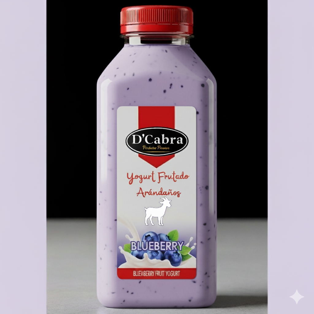 Yogurt de Arándanos con leche de cabra