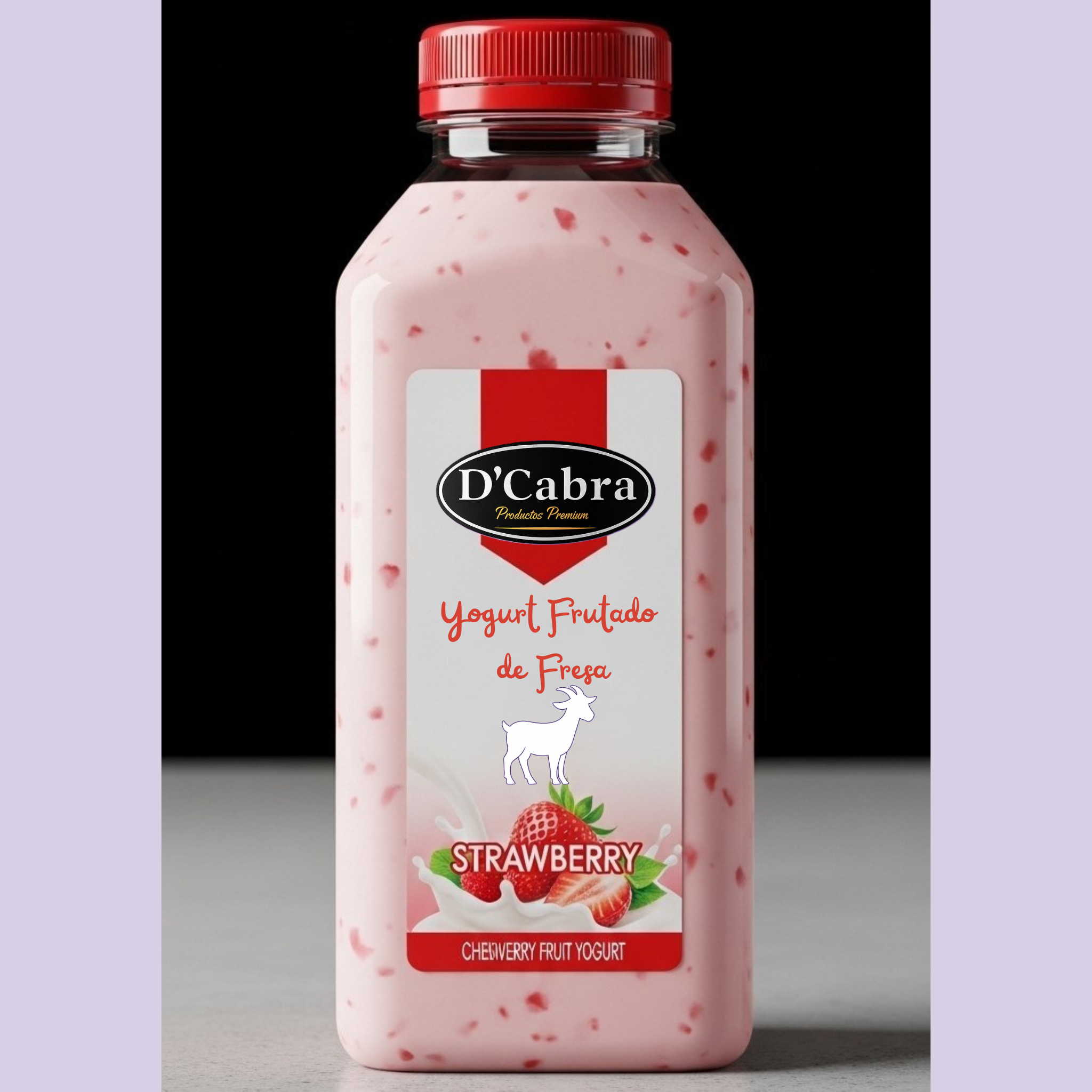 Yogurt de Fresa con leche de cabra