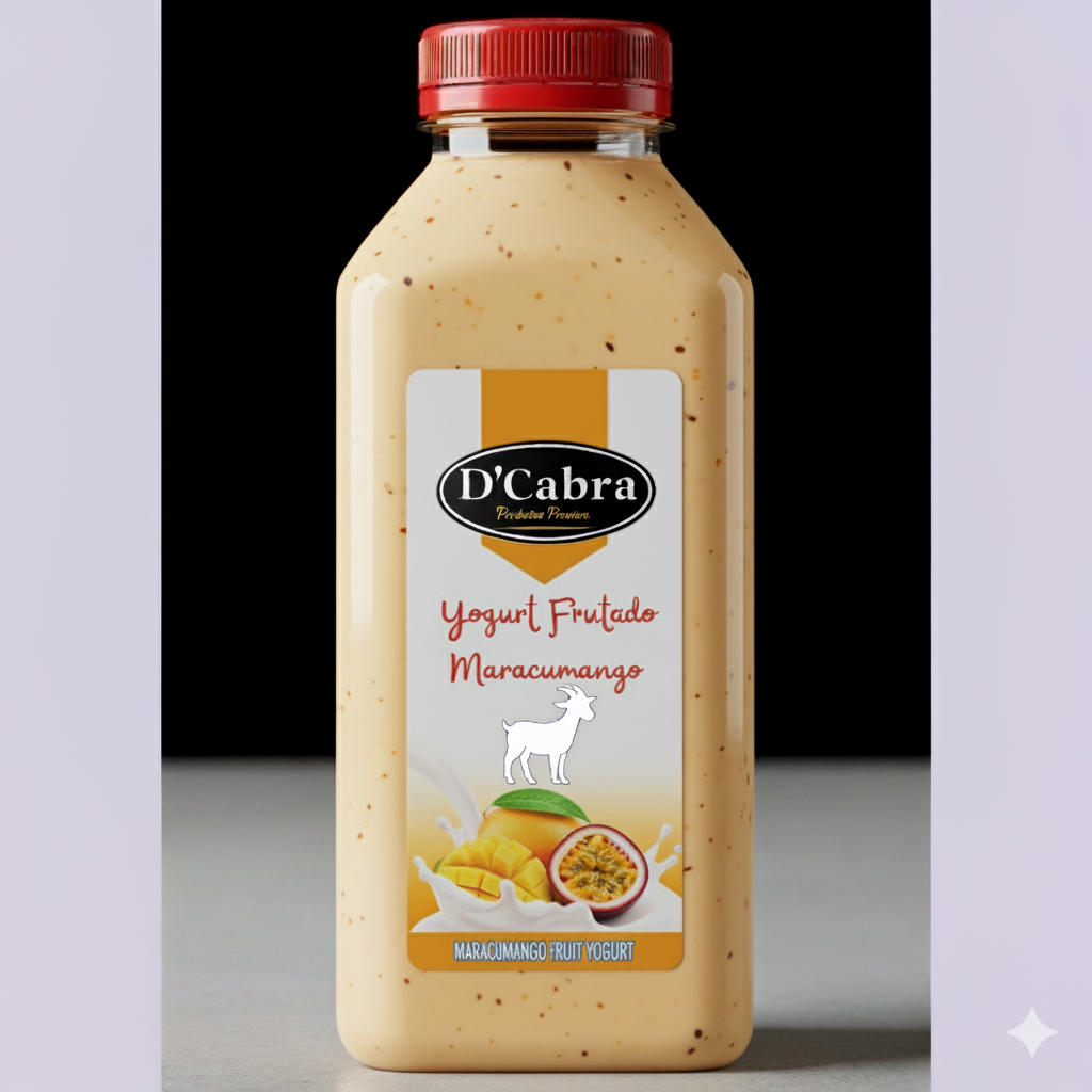 Yogurt de Maracuyá y Mango con leche de cabra